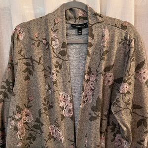 Lane Bryant Floral Cardigan Sweater